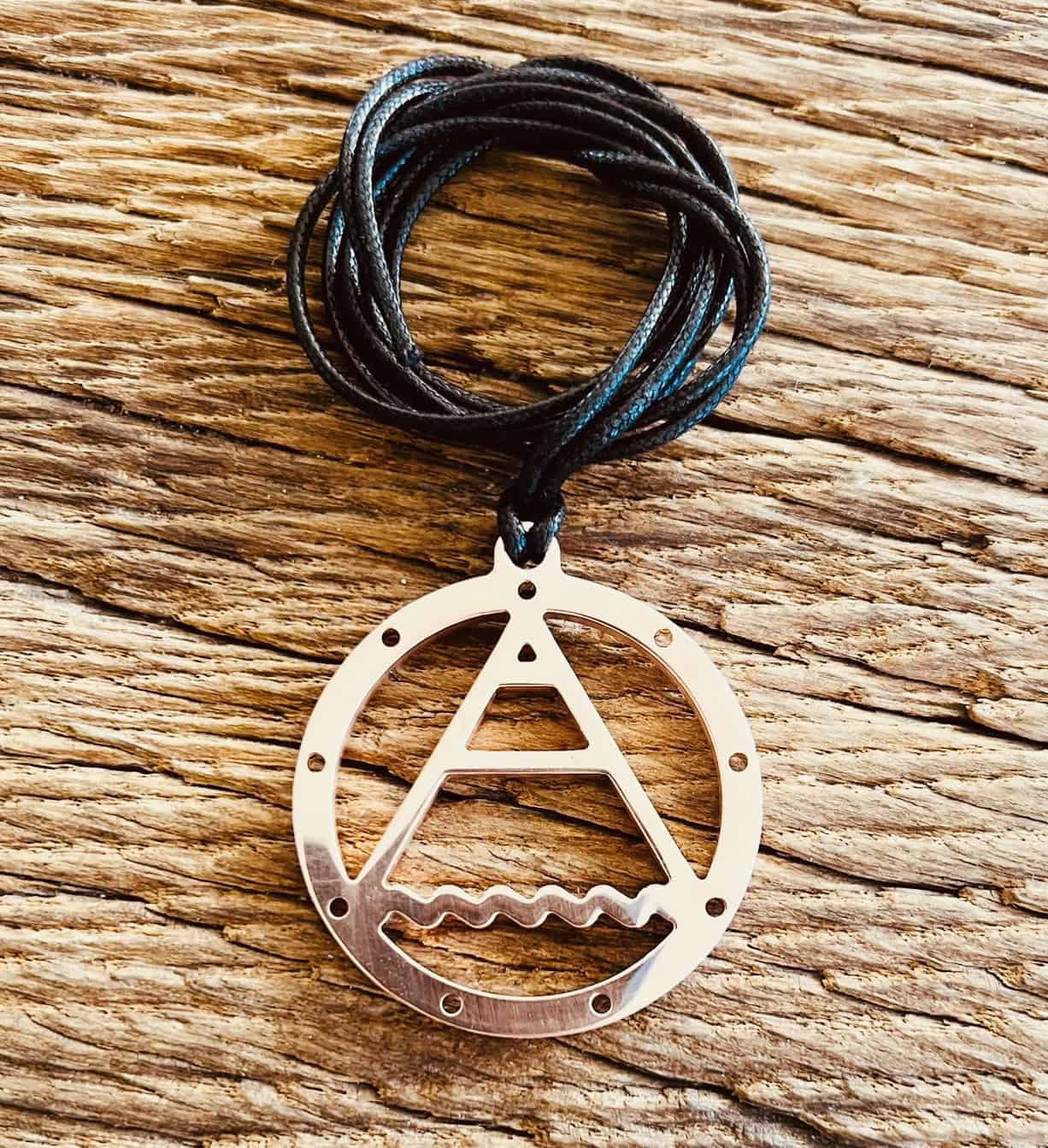 Ciondolo 3/6/9 LDV - Rame Ø36mm