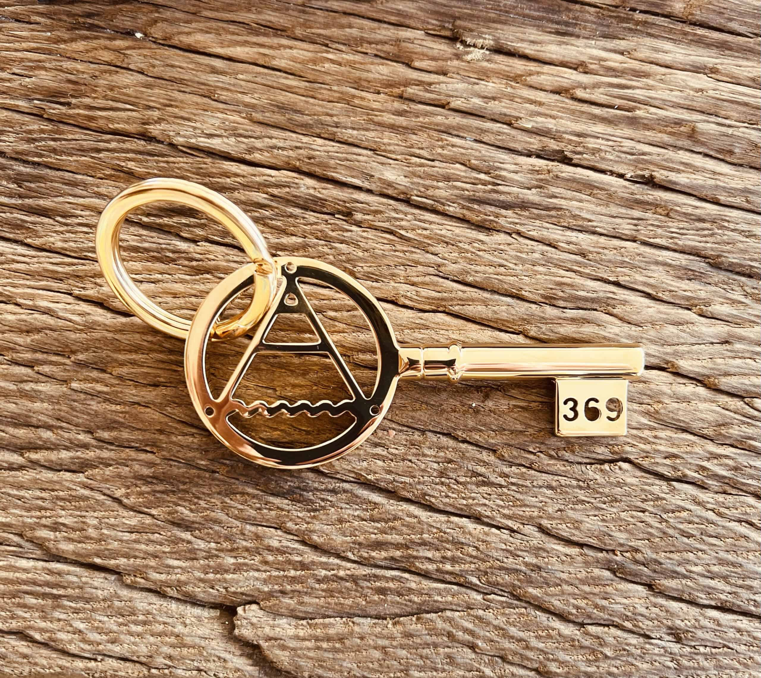 La Chiave della Conoscenza  | Portachiavi Gold