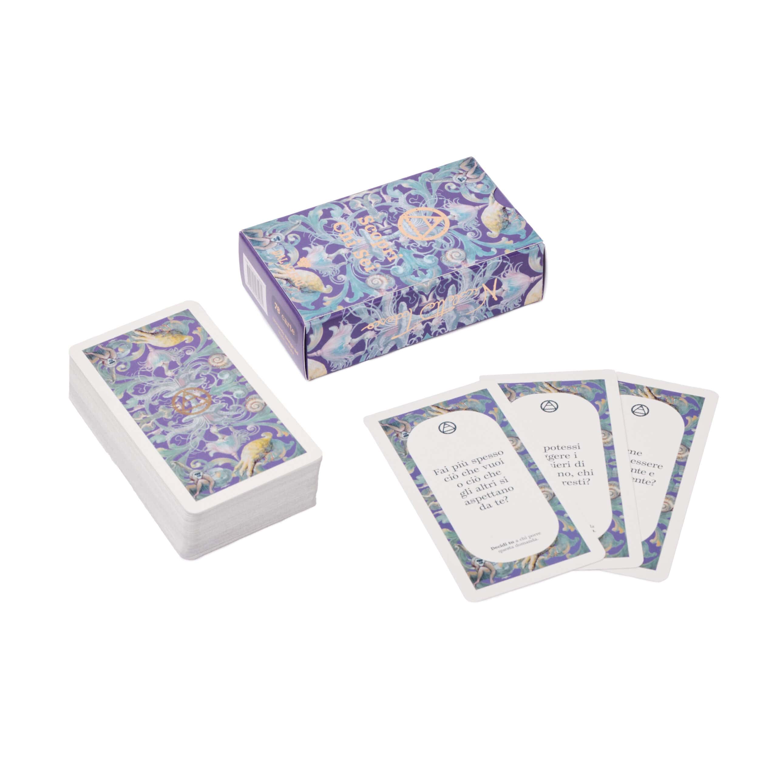 Carte da gioco "Scopri chi sei"