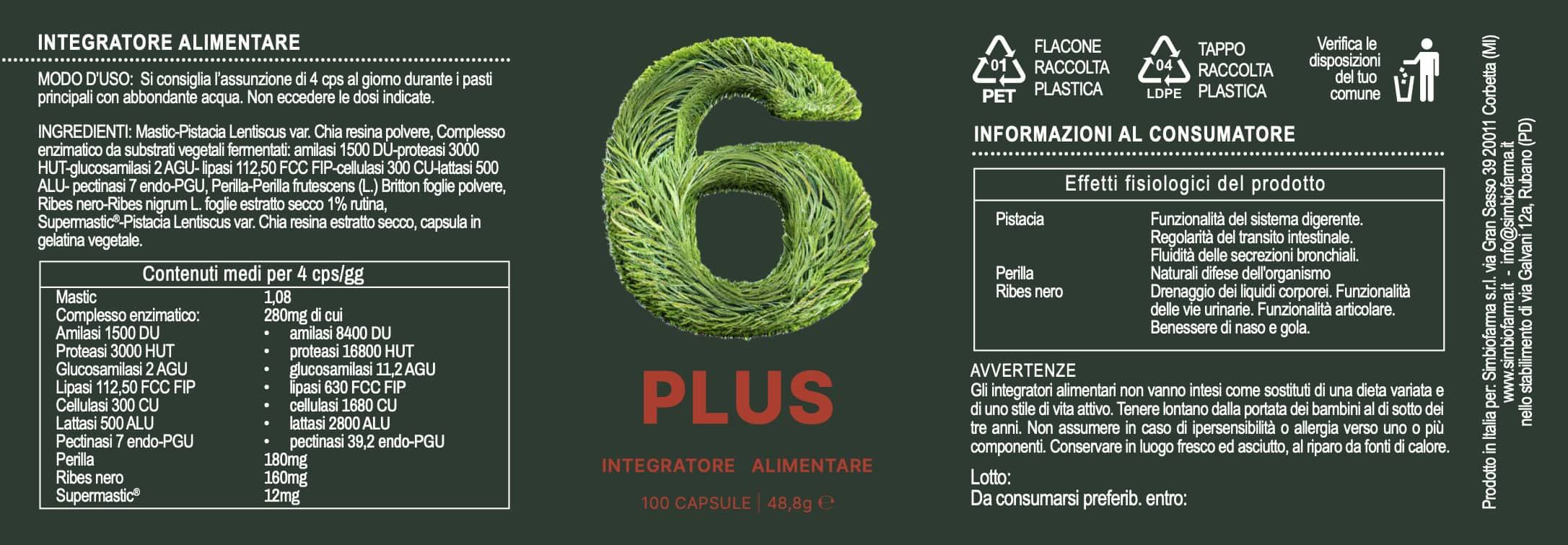 Integratore | 6 Plus