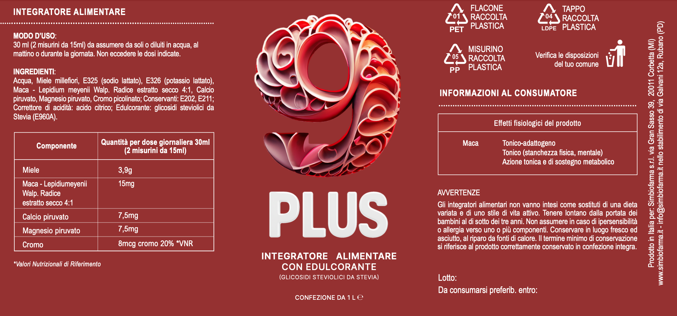 Integratore | 9 Plus