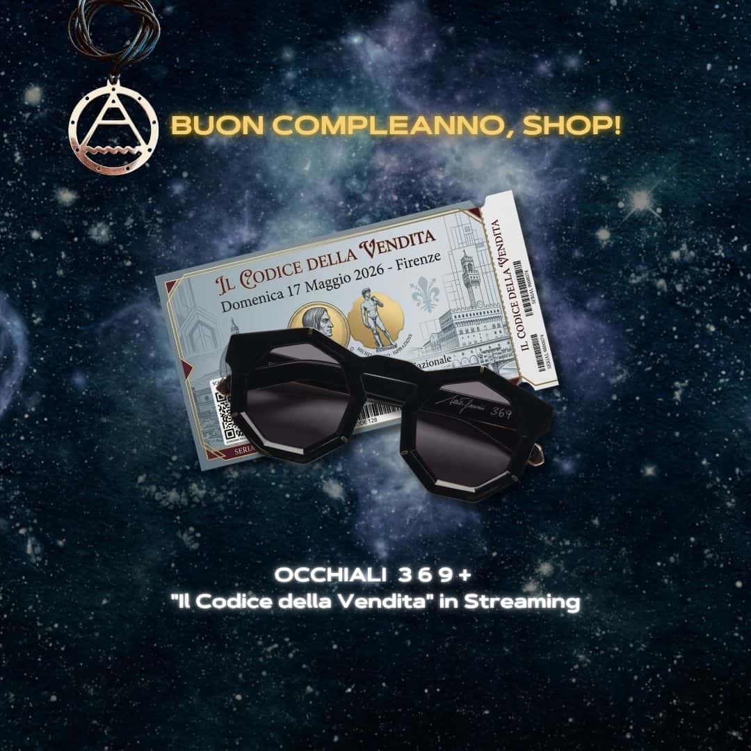 Occhiale 369 + Evento “Il Codice della Vendita” in Streaming | BIRTHDAY SHOP PACK